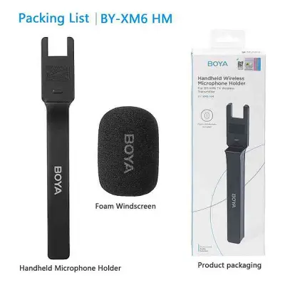 Boya BY-XM6 HM Wireless Microphone Handheld Holder